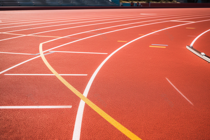 红色塑胶跑道操场赛道大学校园青春运动摄影图,高清,摄影图,摄影图片,图片大全,摄影图免费下载